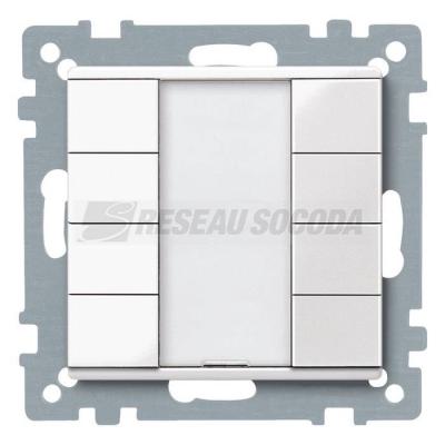  M-PLAN KNX CDE 8 BP BLANC 