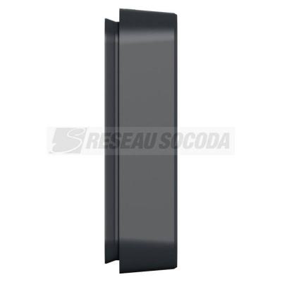  Cadre 2P gris horizon encastr� 