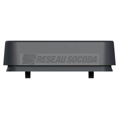  Cadre 1 poste gris encastr� 