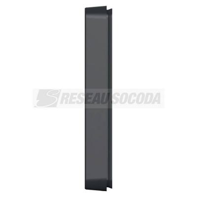  Cadre 2P gris vertica encastr� 