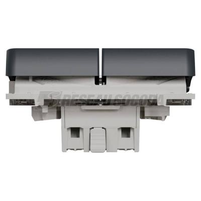  DBLE BP LED GRIS COMPO. 