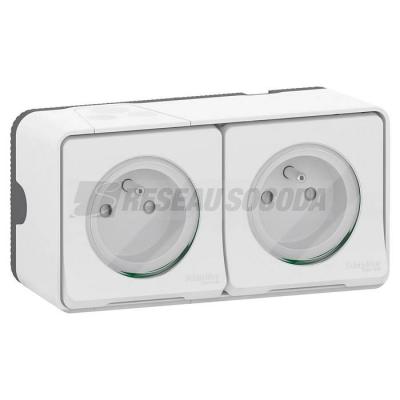  DBLE PC 2P+T BLANC SAILLIE 