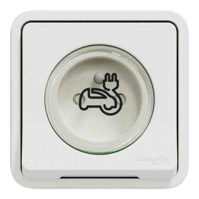  Prise renf encastre blanc 