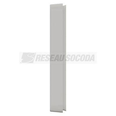  Cadre 2P blanc vertic encastr� 