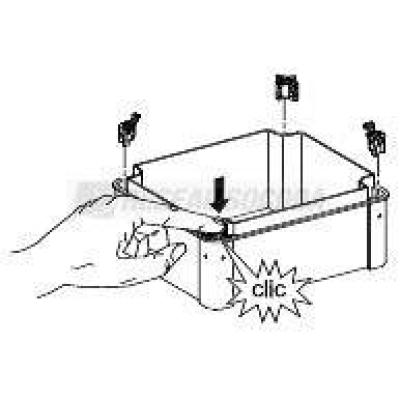  2 CHARNIER HT20 RAL7035 