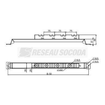  SUPP.BAR.VERTIC.3200A 600 