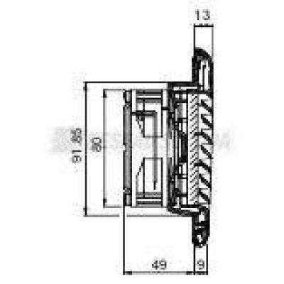  VENTILAT 38M3-H 230V IP54 