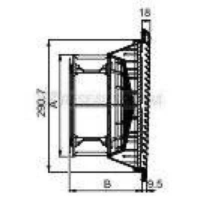  VENTIL.850M3-H 400V IP54 