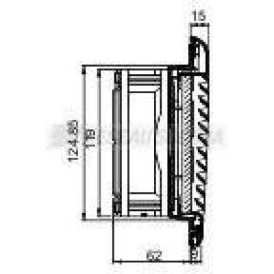  VENTIL.85M3-H 24VDC IP54 