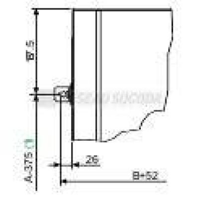  ENS. FIXATION MURALE PLA 