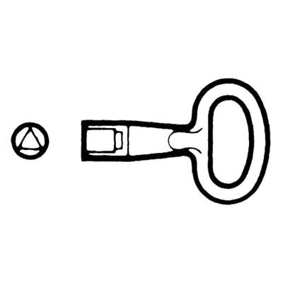  CLE MET.INSERT TRIANGLE 8 