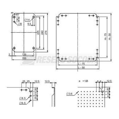  CHASSIS MICROPERF 500X300 