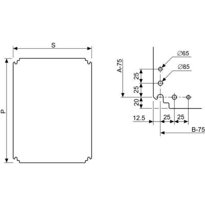  CHASSIS POLYESTER 300X200 