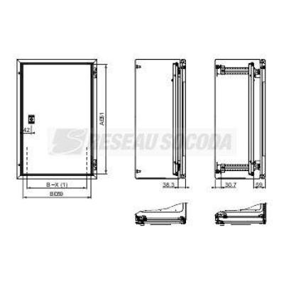  PORTE INT. P-COF 600X400 