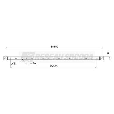  2 TRAVERS.PORTE SF-SM 500 