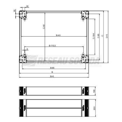  4 TRAP.LAT.SOCLE200X600 