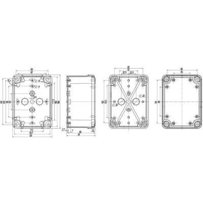  BTE COUV.OPAC164X121X87PC 