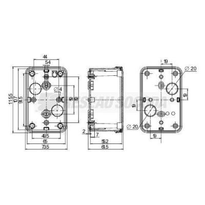  BTE COUV.OP.116X74X62ABS 