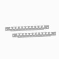  2 TRAVERSES PORTE L400MM 