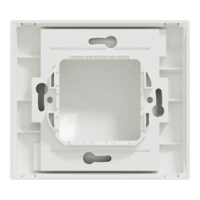  Plaque finition IP44 Blanc 1P 