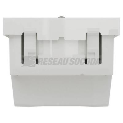  Prise 2P+T FR 90� vis Blanc 