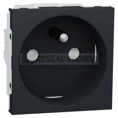  Prise 2P+T FR 90� vis Anth 