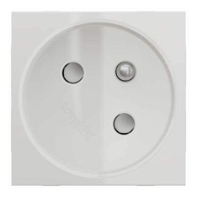  Prise 2P+T FR 45� rapide Blanc 