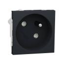  Prise 2P+T FR 45� rapide Anth 