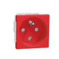  Prise 2P+T FR 90� vis d�tr Rou 