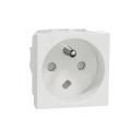  Prise 2P+T FR 90� vis d�tr Bla 