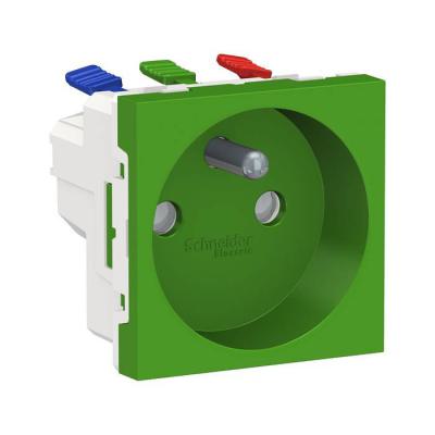  Prise 2P+T FR 90� rapide Vert 