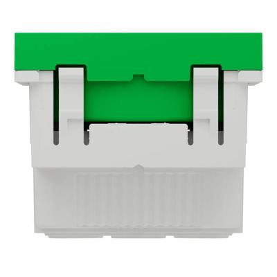  Prise 2P+T FR 90� rapide Vert 