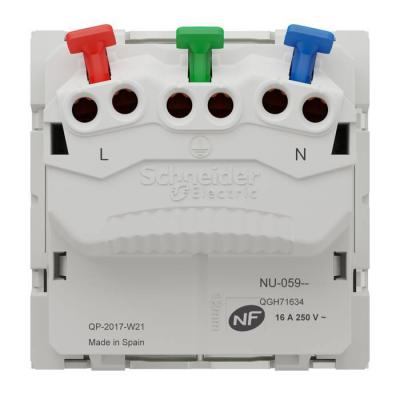  Prise 2P+T FR 90� rapide Blanc 