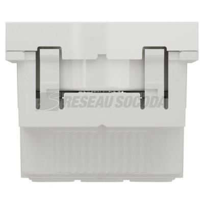  Prise 2P+T FR 90� rapide Blanc 