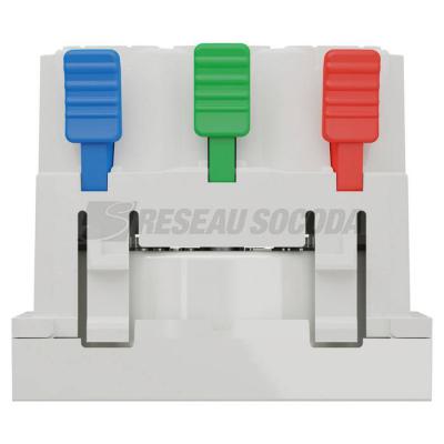  Prise 2P+T FR 90� rapide Blanc 