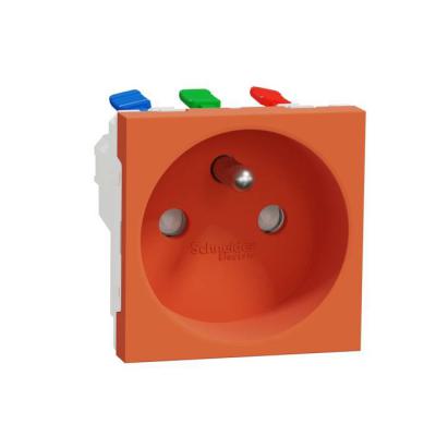  Prise 2P+T FR 90� rapide Orang 