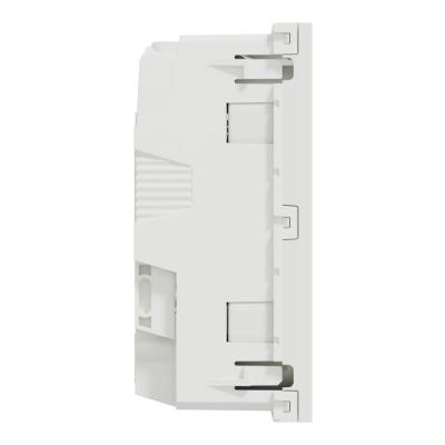  Prise 2x 2P+T DE vis Blanc 