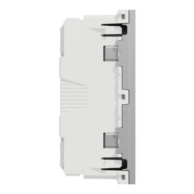  Prise 2x2P+T FR 45� rapide Alu 