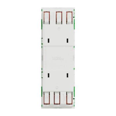  Prise triple 2P+T FR 45� Vert 