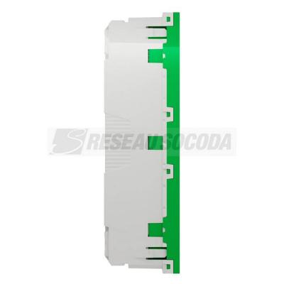  Prise triple 2P+T FR 45� Vert 