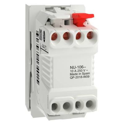  Bouton-pous NO 10A rap 1m Blan 