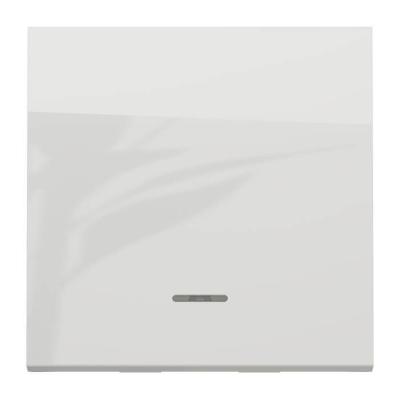  Poussoir lum local 10A 2m Blan 