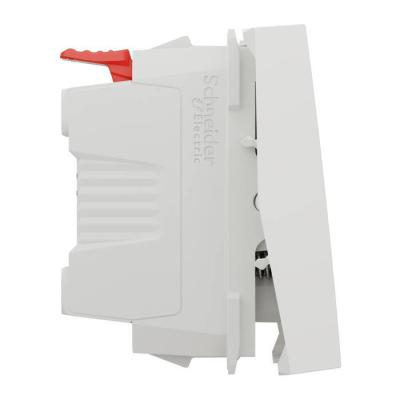 Poussoir lum local 10A 2m Blan 