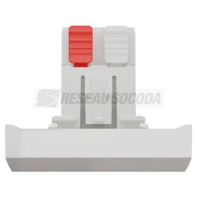  Poussoir lum local 10A 2m Blan 