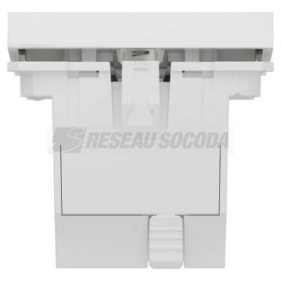  Cde VR double pous 2m Blanc 