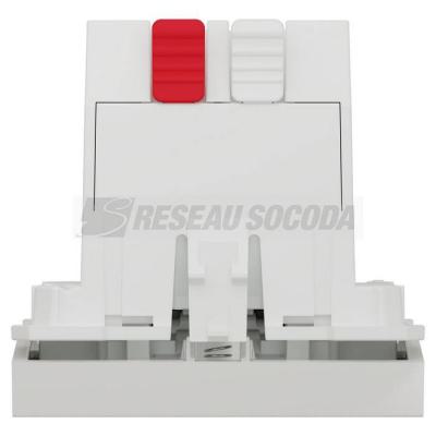  Cde VR double pous 2m Blanc 