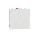  Double v-v 10A rap 2m Blanc 