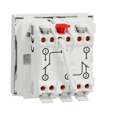  Double v-v 10A rap 2m Blanc 