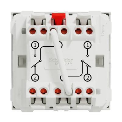  Double v-v 10A rap 2m Blanc 