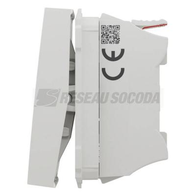  Cde VR double pous STOP 2m Bla 